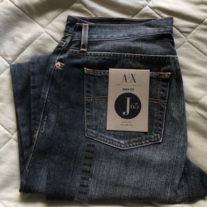 Armani Exchange J65 Easy Fit jeans.